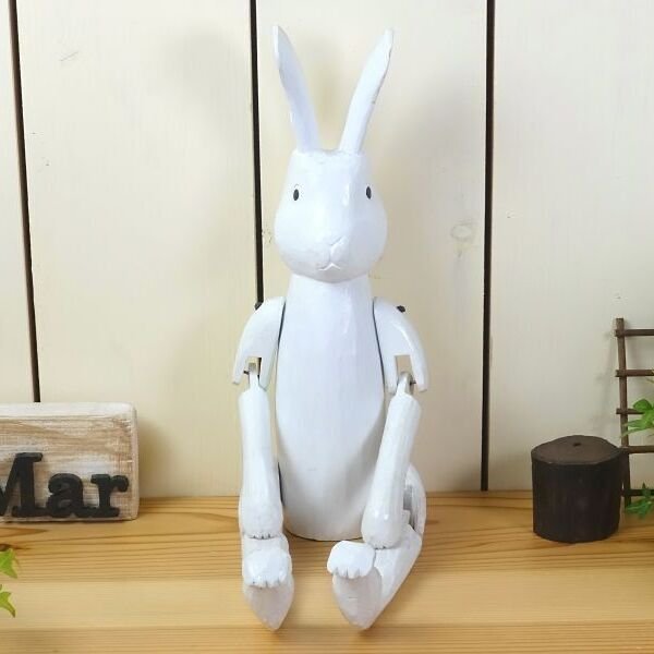 不思議の国のうさぎ - 木のおもちゃLittleMe こんぴらさんのお名前工房